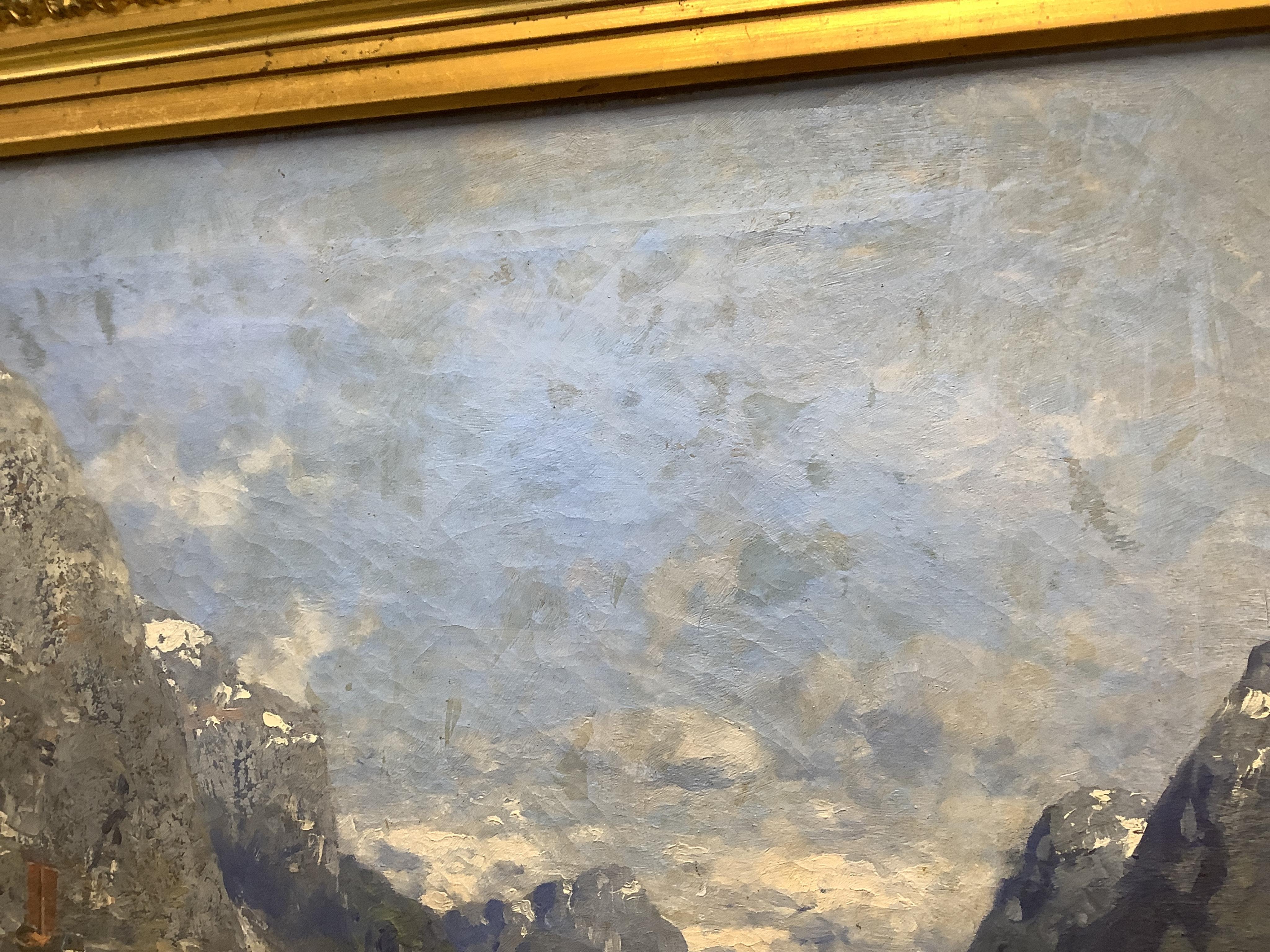 Georg Anton Rasmussen (1842-1914), A pair of Norwegian Fjord views, both signed 